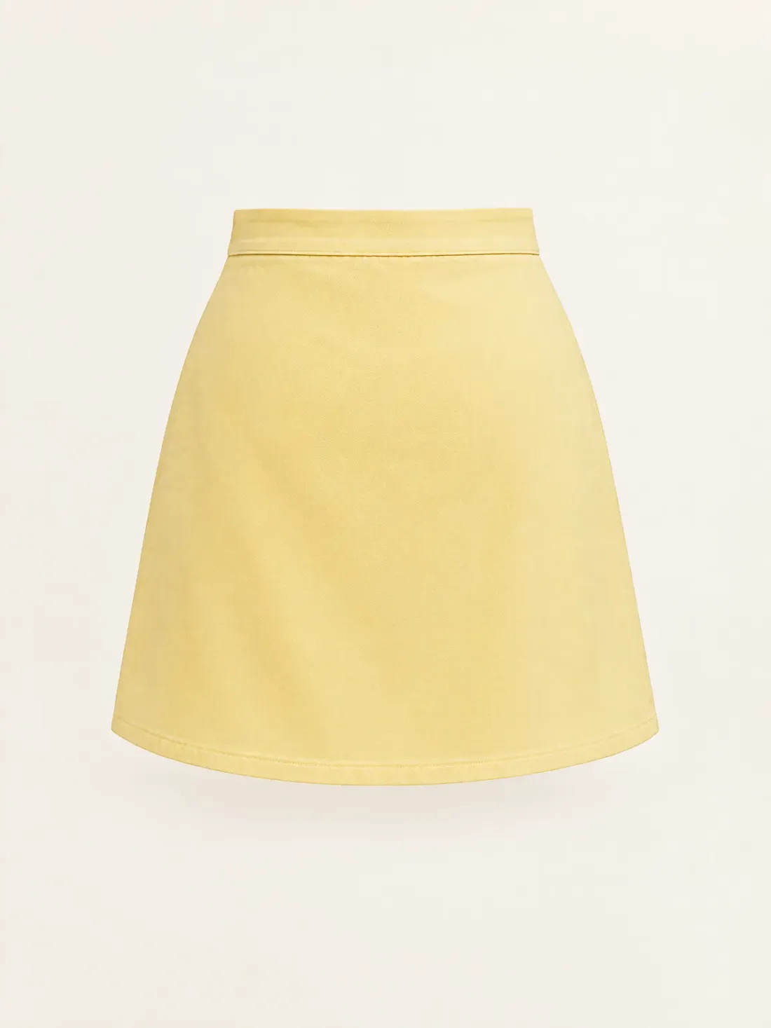 Keel Button-Through Mini in Butter, back view