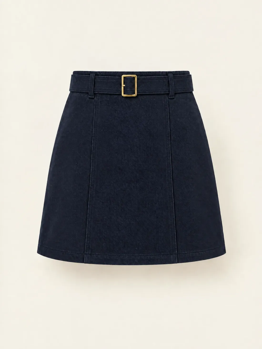 Mooring Belted Mini in Ink / Gold-Tone, back view